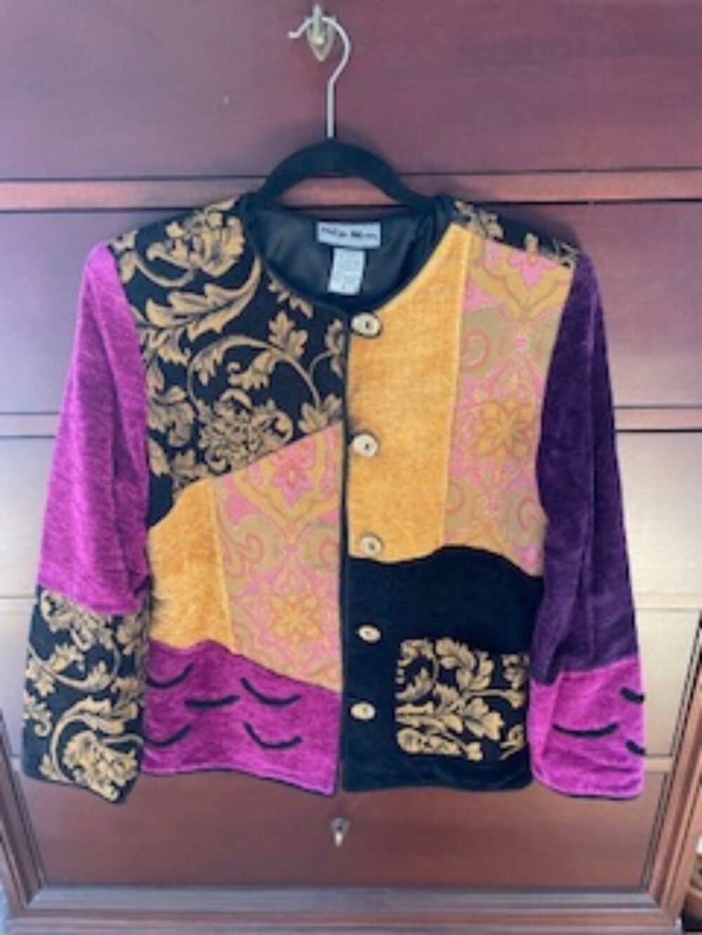 Indigo Moon Tapestry Velvet Jacket